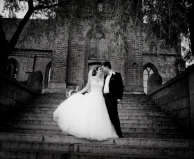 En profesjonell og dyktig bryllupsfotograf