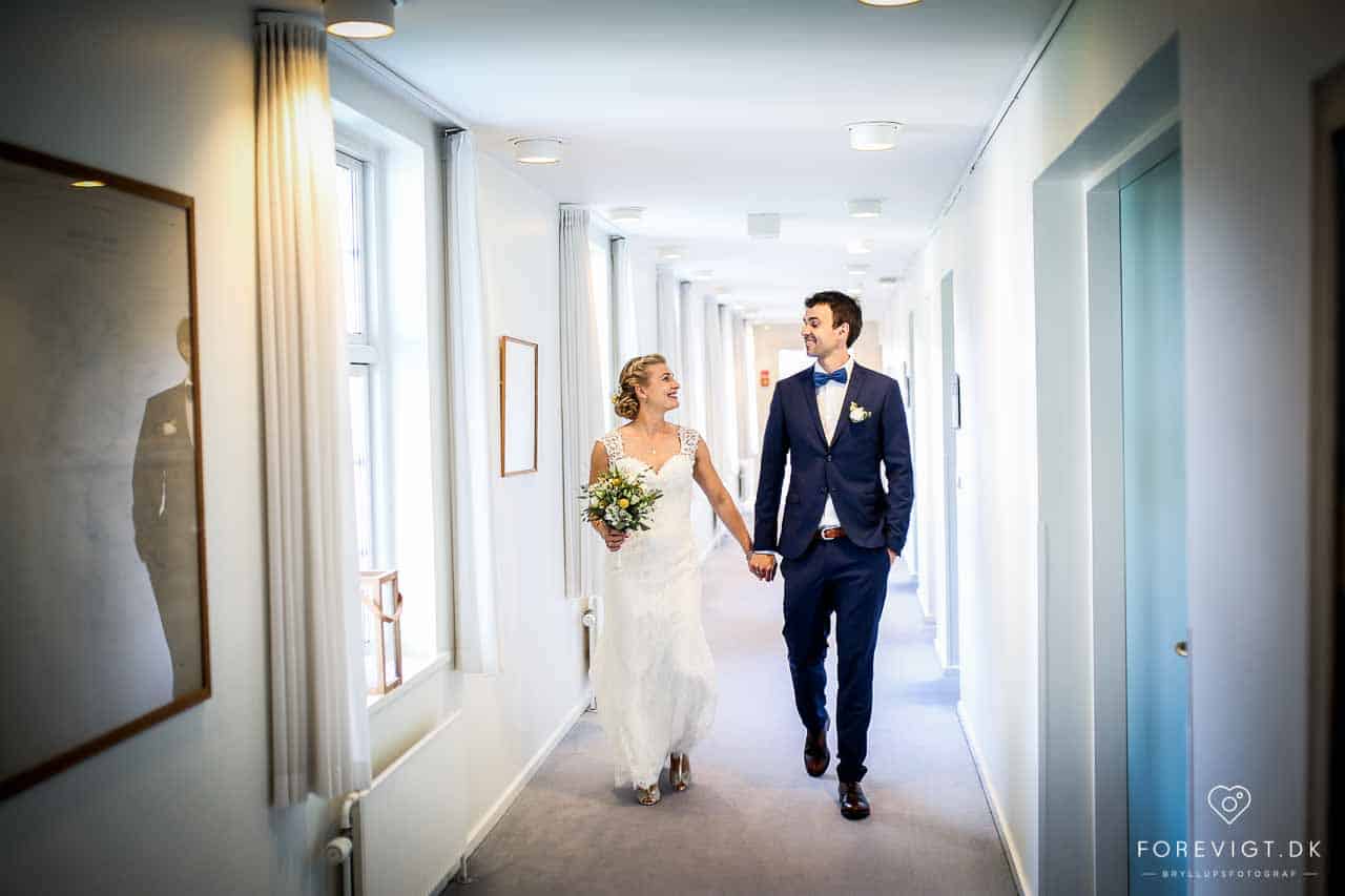 Bryllup på Skarrildhus syd for Herning