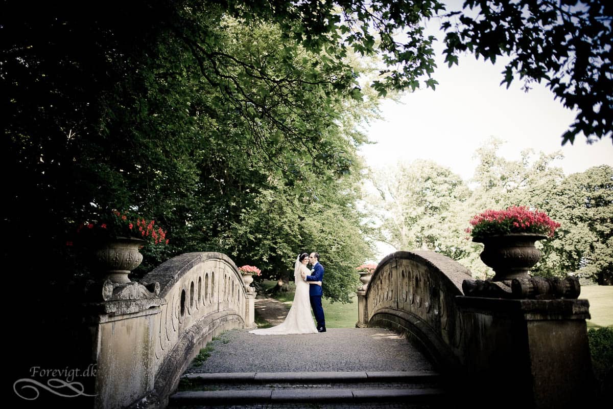 Aldershvile slotspark bryllup