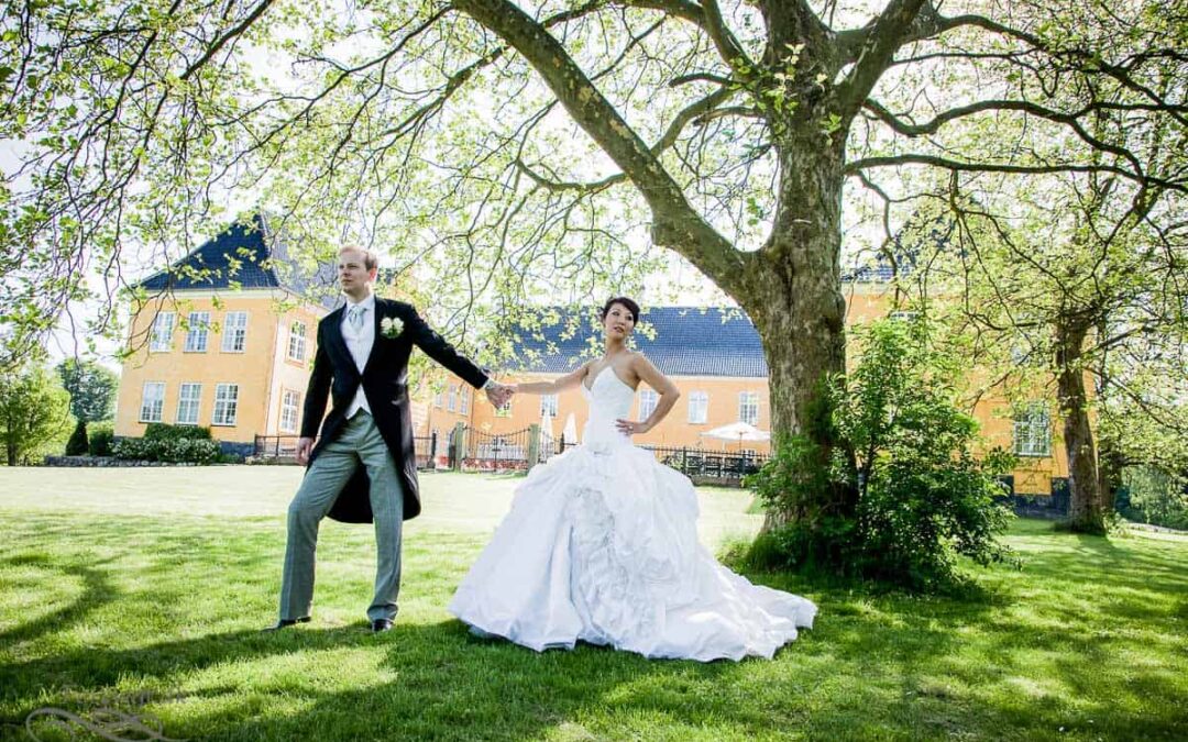 Slotsbryllup Fyn - Lykkesholm Slot bryllup
