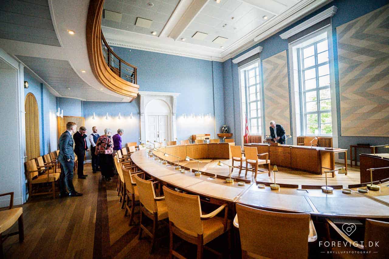 Kolding Rådhus i forhallen