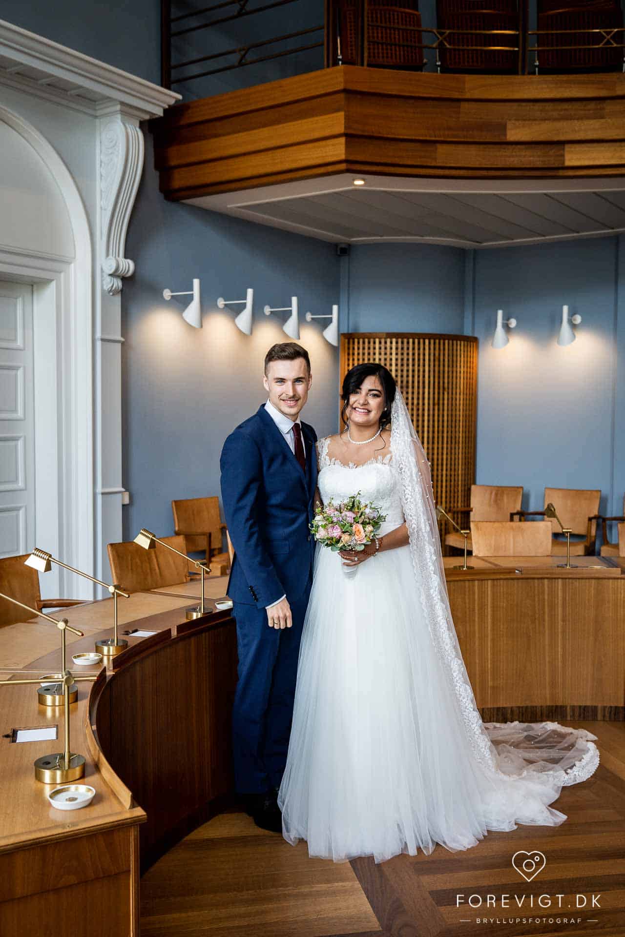Borgerlig Vielse - Rådhusbryllup - Fotograf