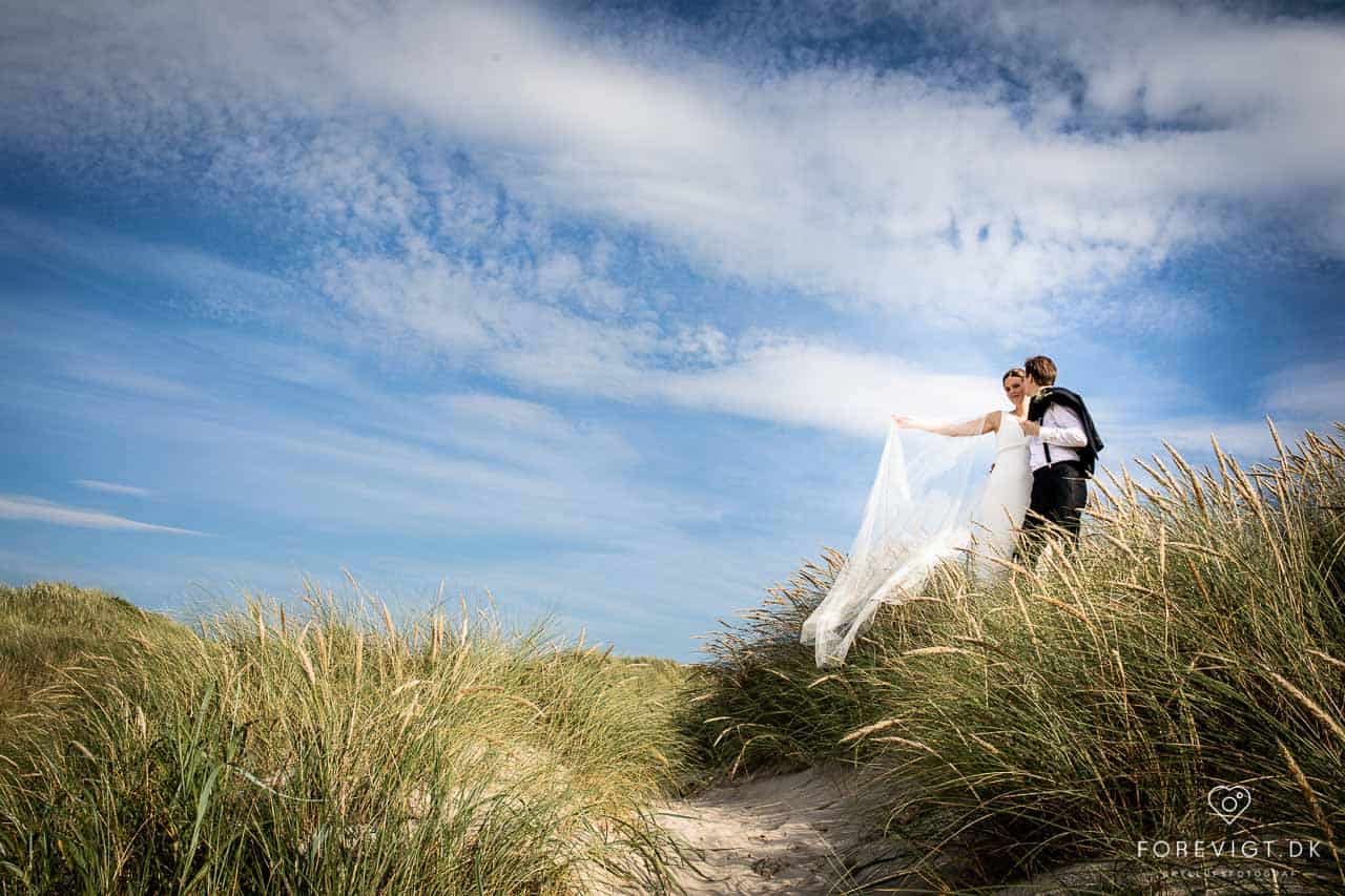 Strandhotellet blokkhus bryllup