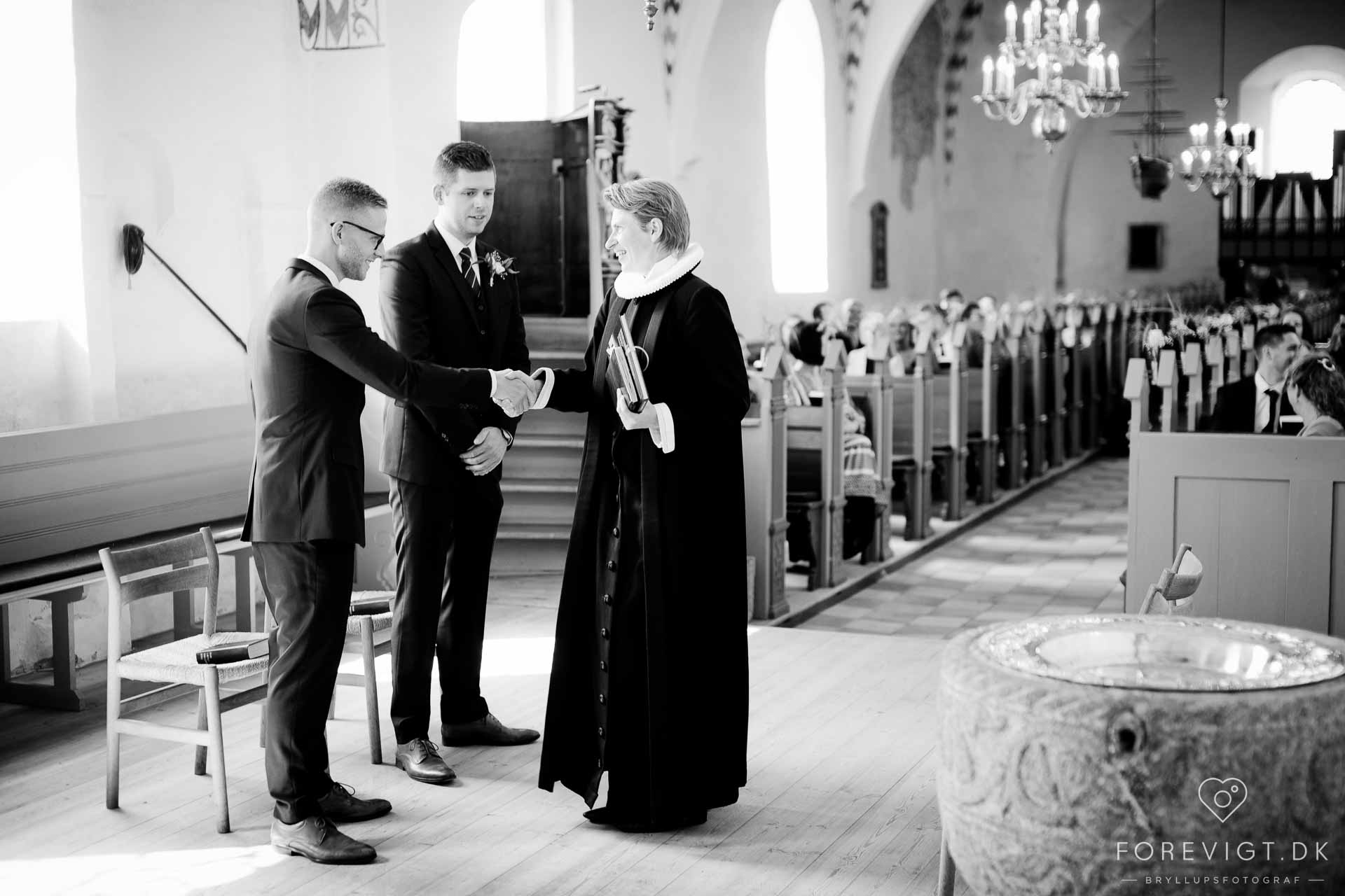 festlokaler til et bryllup på Fyn