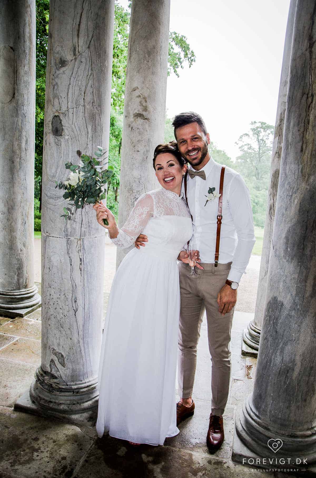 Bryllup i Frederiksberg have. Like. Hos Det Kongelige Danske Haveselskab