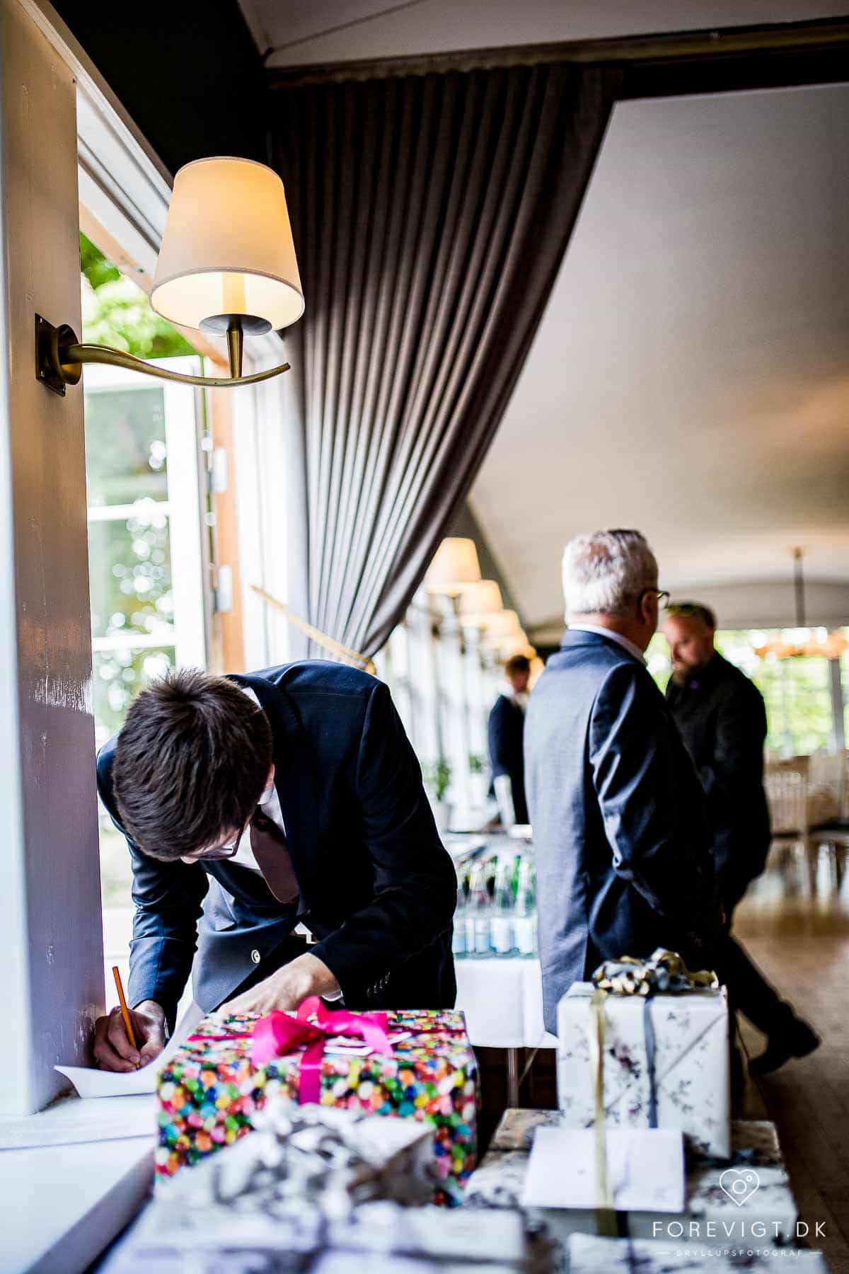 Reception og bryllupsfest på Restaurant Bellahøj
