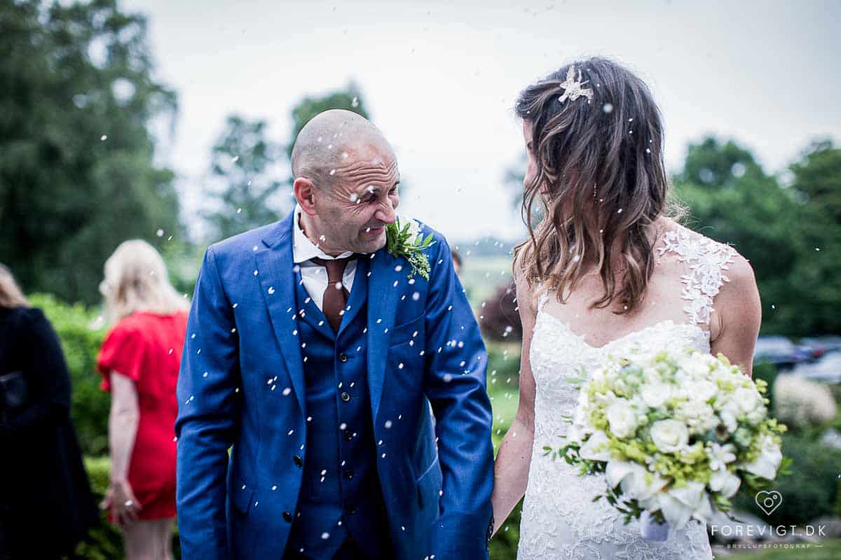 mange års erfaring som bryllupsfotograf på Sjælland