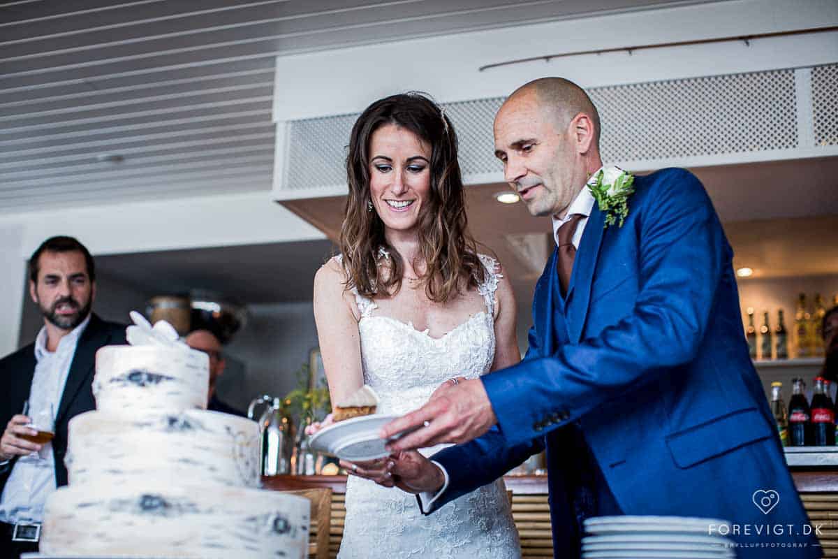Billeder af bryllup Tisvilde Strandhotel
