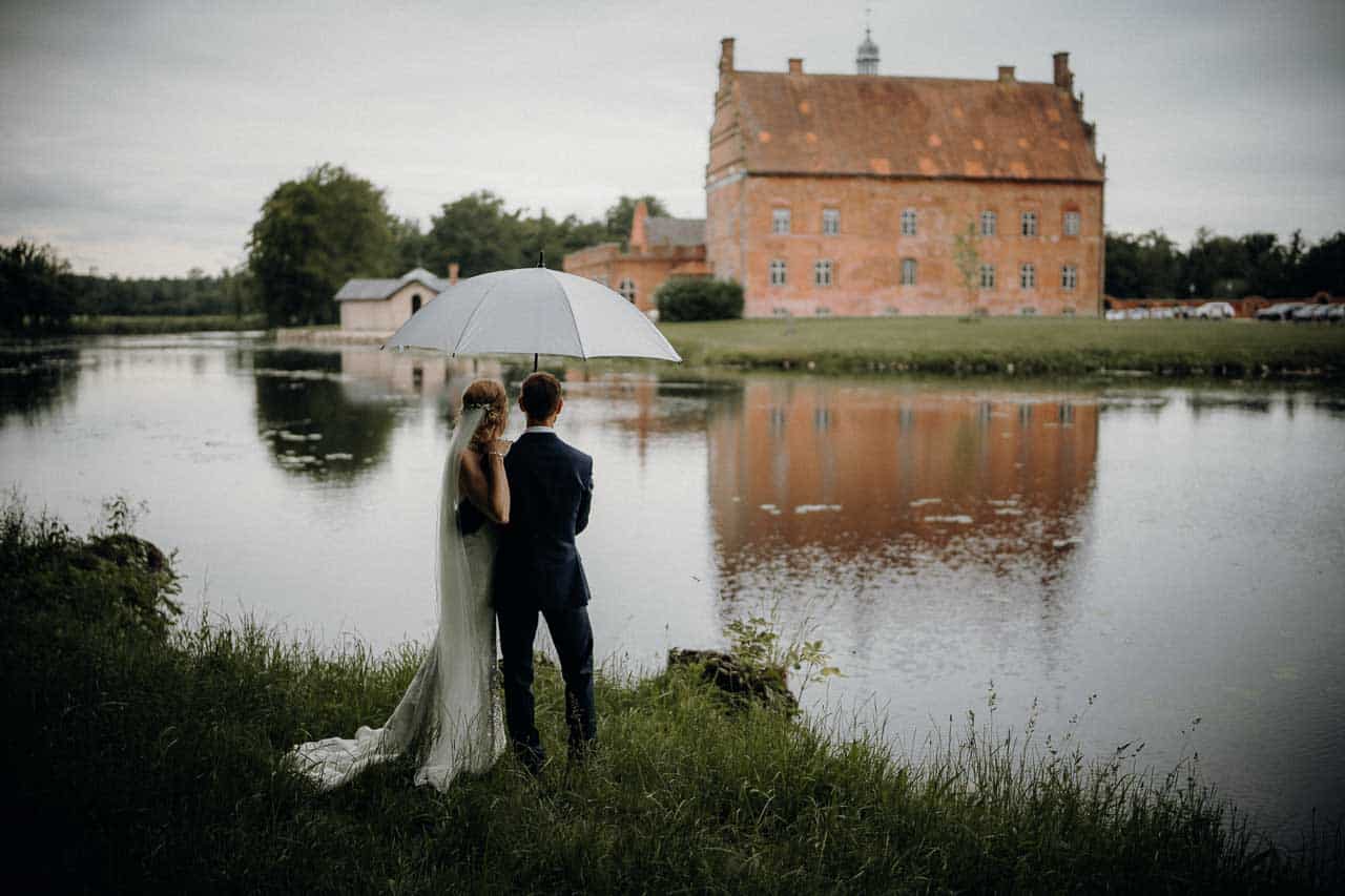 Bryllup på Broholm slot Fyn