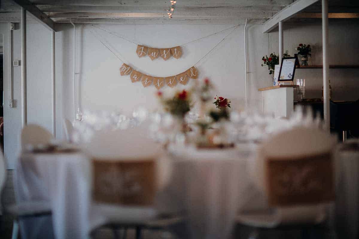 det store festlokale - Harlev mølle