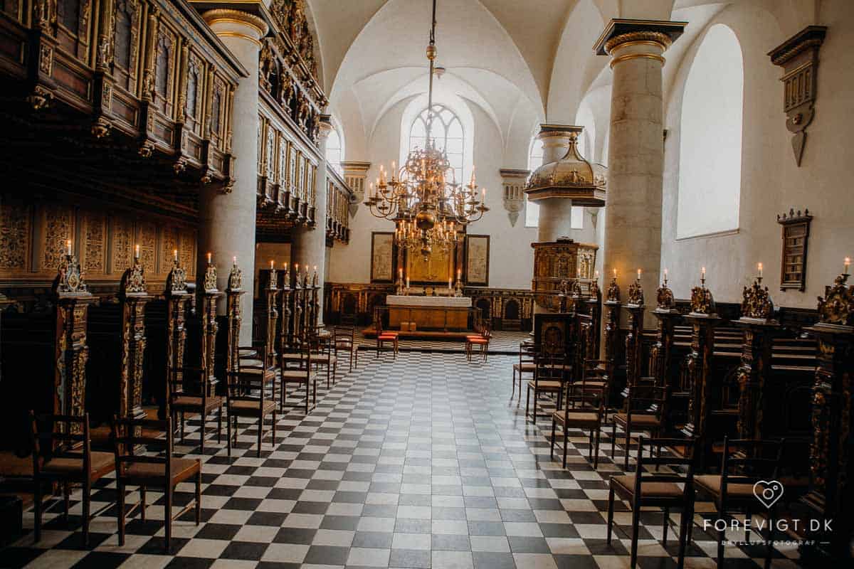 bryllup kronborg slotskirke