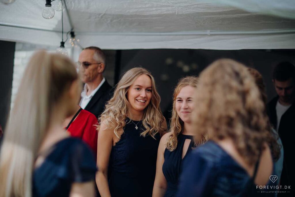 Bryllupsbilleder fra et bryllup hvor jeg var bryllupsfotograf i det vestjyske