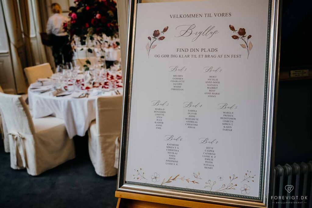 vielse og reception