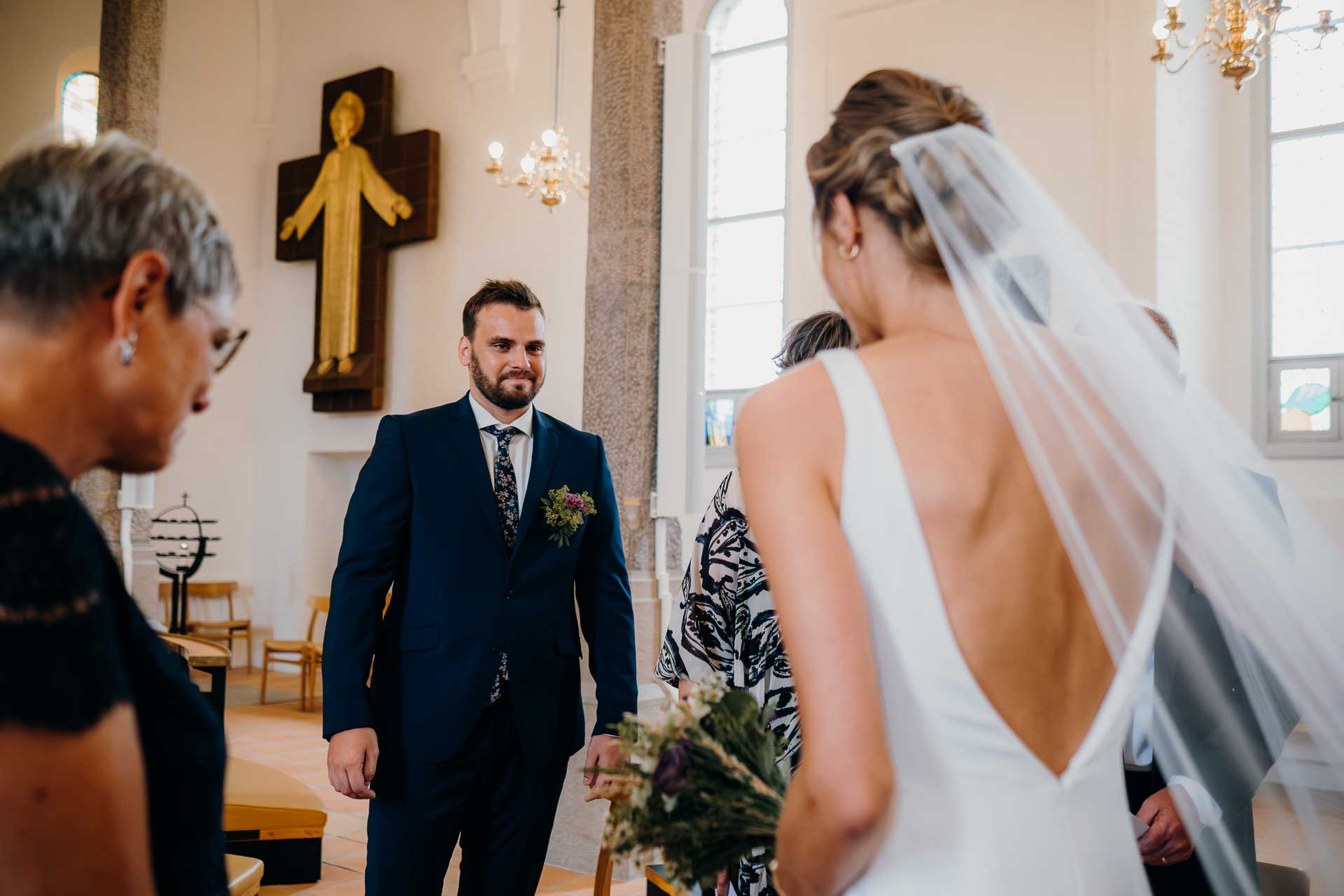 brud og gom i Hjørring kirke