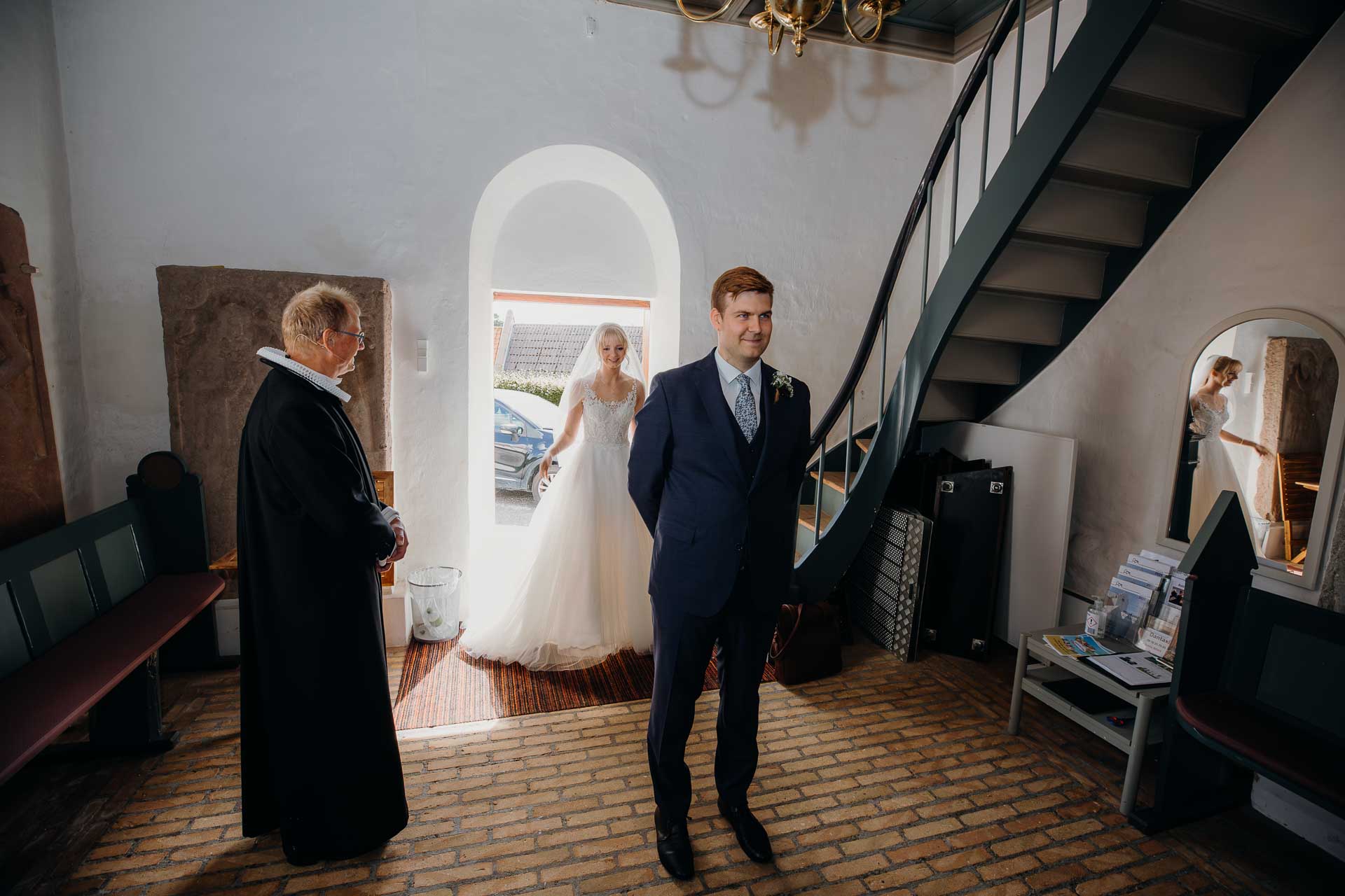brudeparret i Tilst Kirke